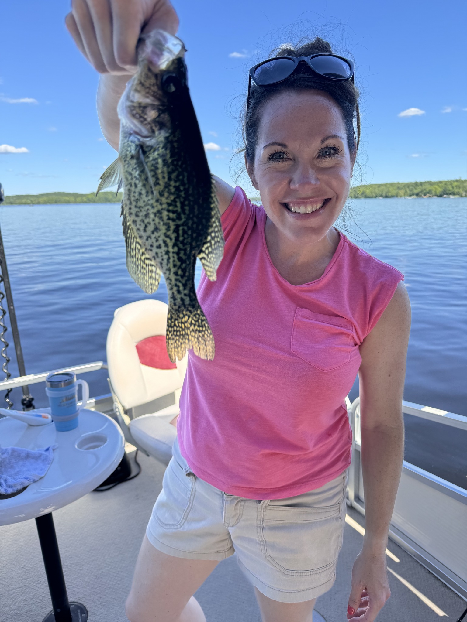 Fresh catch from Nelson Lake at DJ'S Dockside