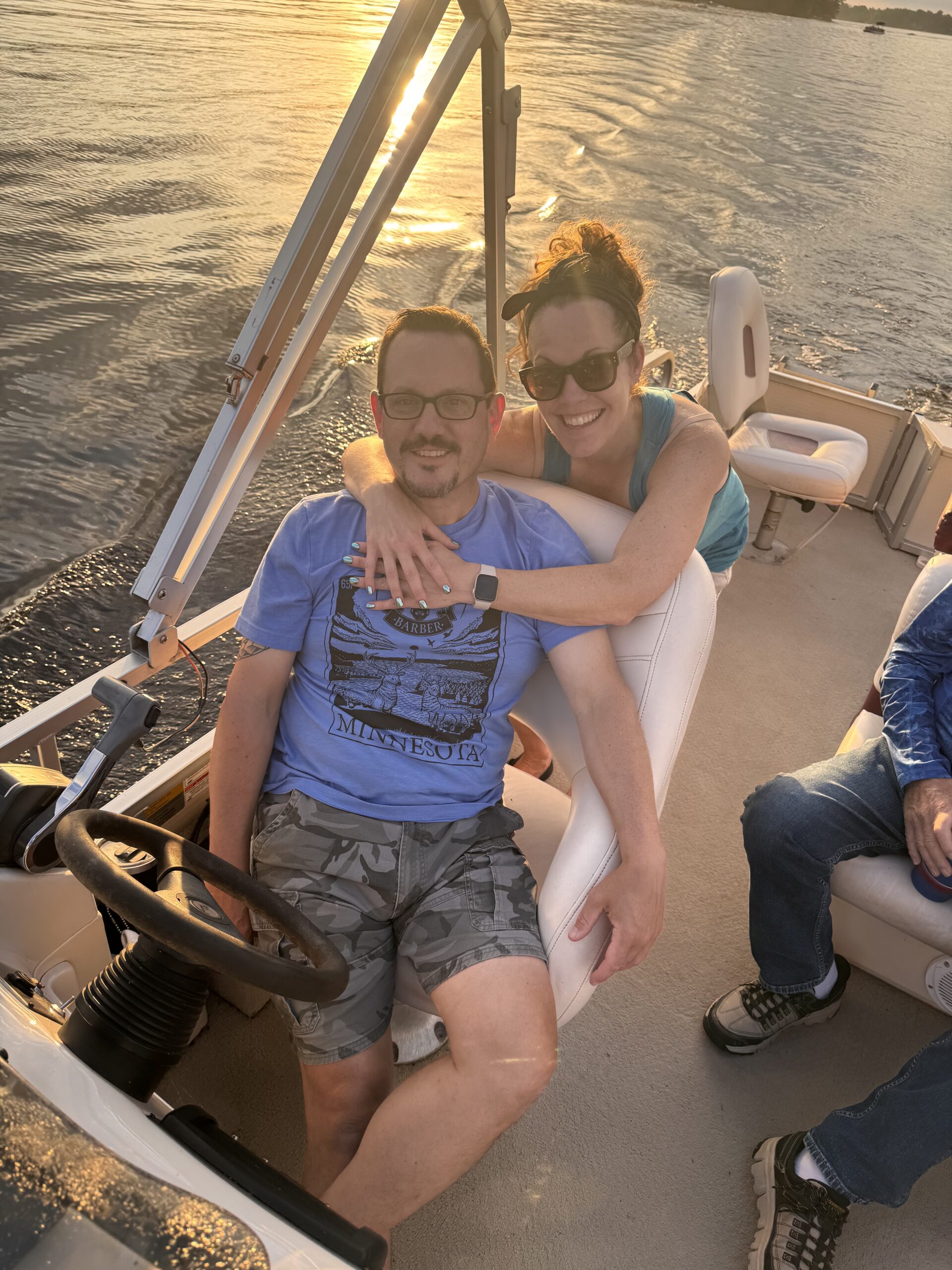 Danny and Jess owners of DJ's Dockside
