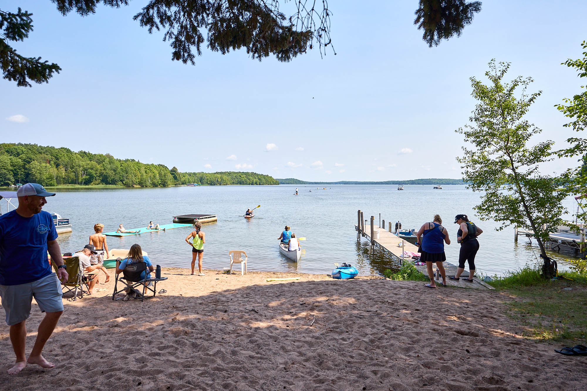 Summer docks at DJ'S Dockside